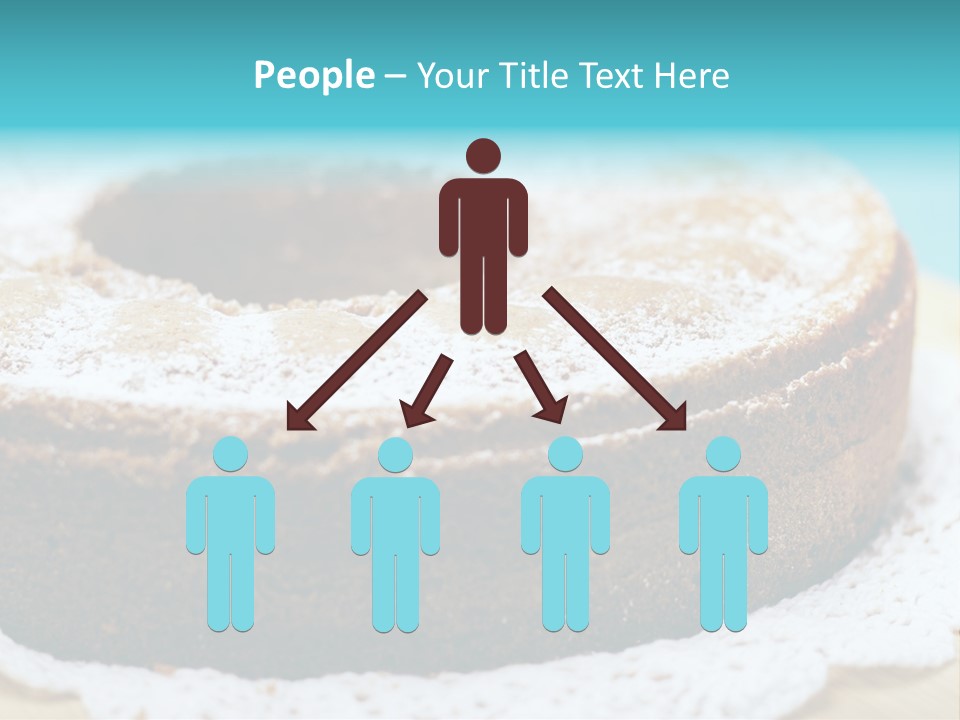 Angel Aliment Confectionery PowerPoint Template