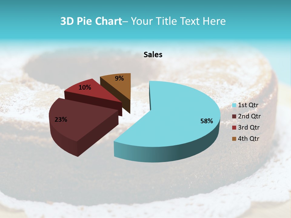 Angel Aliment Confectionery PowerPoint Template