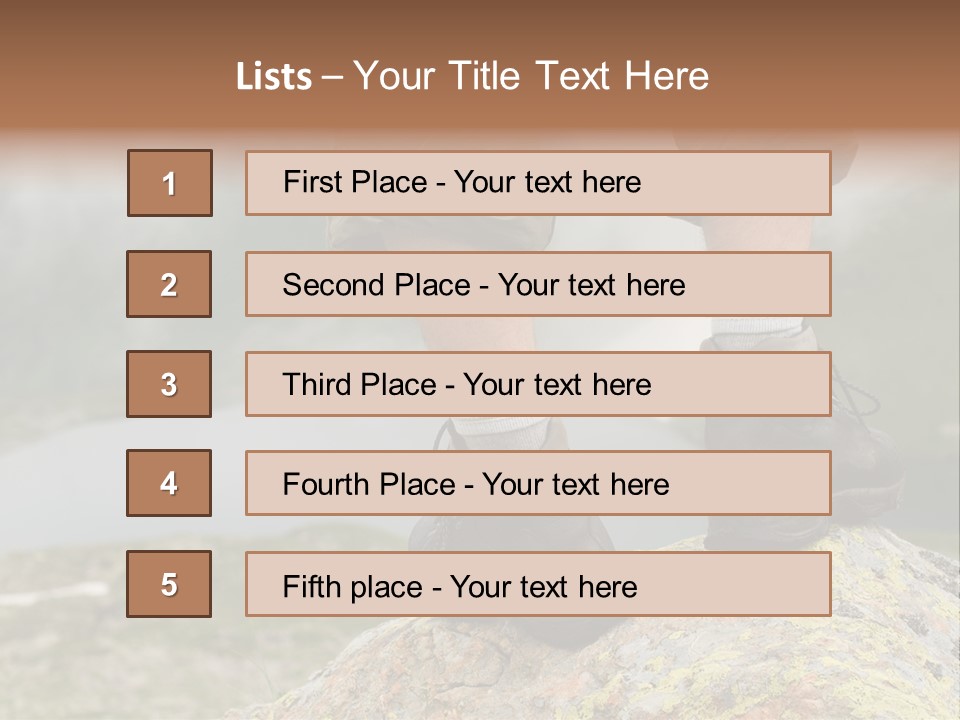 Tourism Nature Sport PowerPoint Template