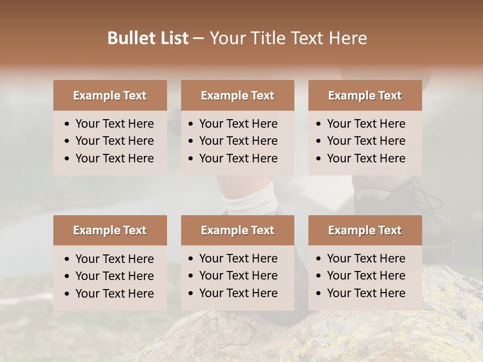 Tourism Nature Sport PowerPoint Template