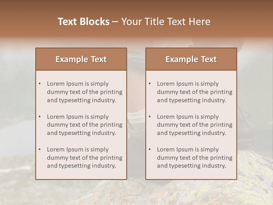 Tourism Nature Sport PowerPoint Template