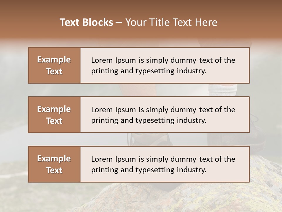Tourism Nature Sport PowerPoint Template