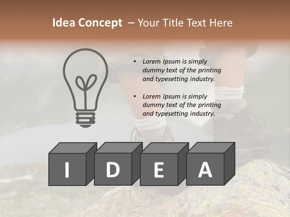 Tourism Nature Sport PowerPoint Template