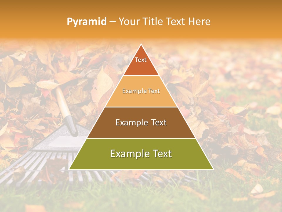 Autumn Landscaping Piled PowerPoint Template
