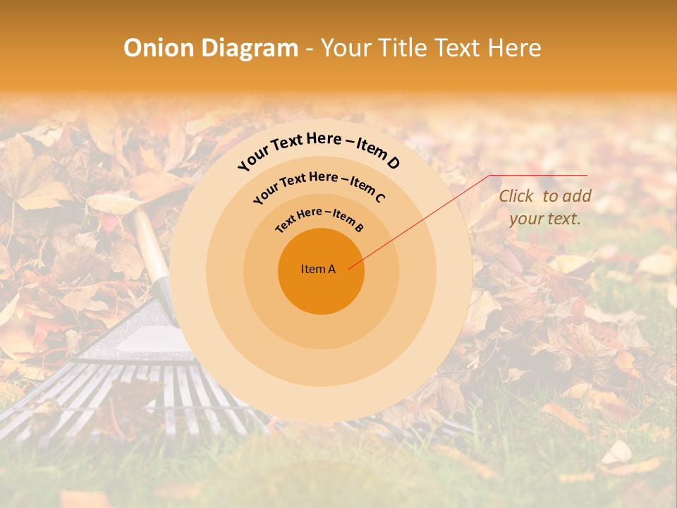 Autumn Landscaping Piled PowerPoint Template