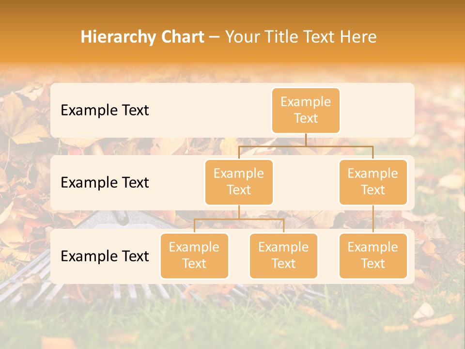 Autumn Landscaping Piled PowerPoint Template