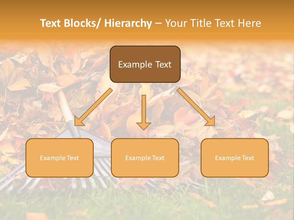 Autumn Landscaping Piled PowerPoint Template
