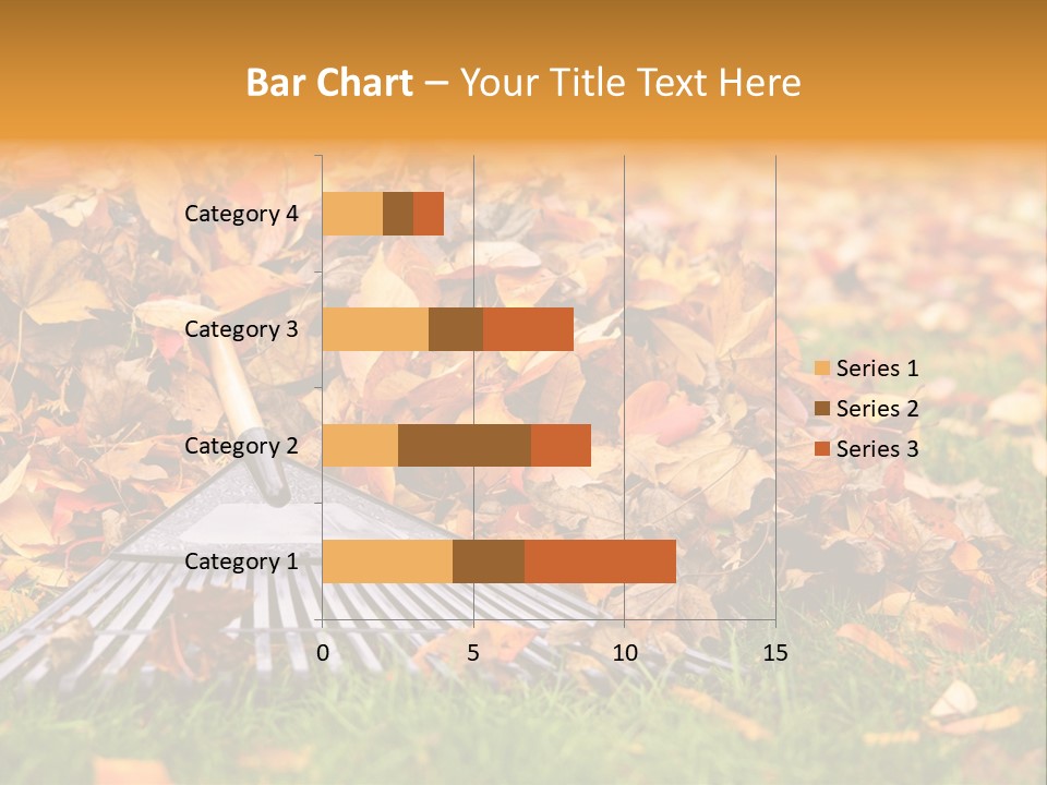 Autumn Landscaping Piled PowerPoint Template
