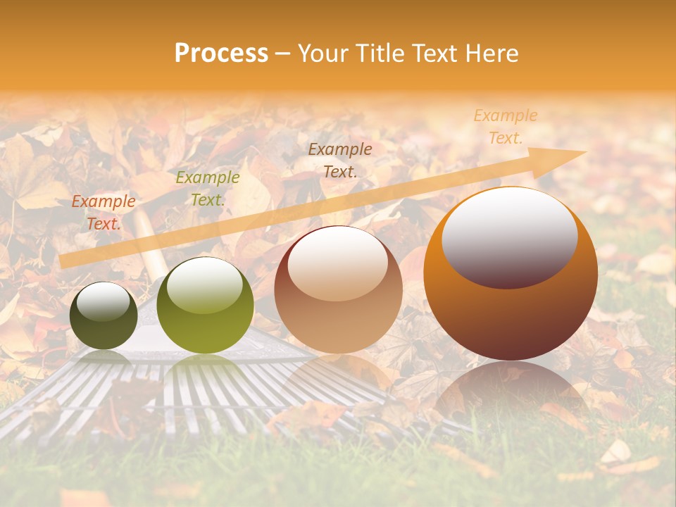 Autumn Landscaping Piled PowerPoint Template