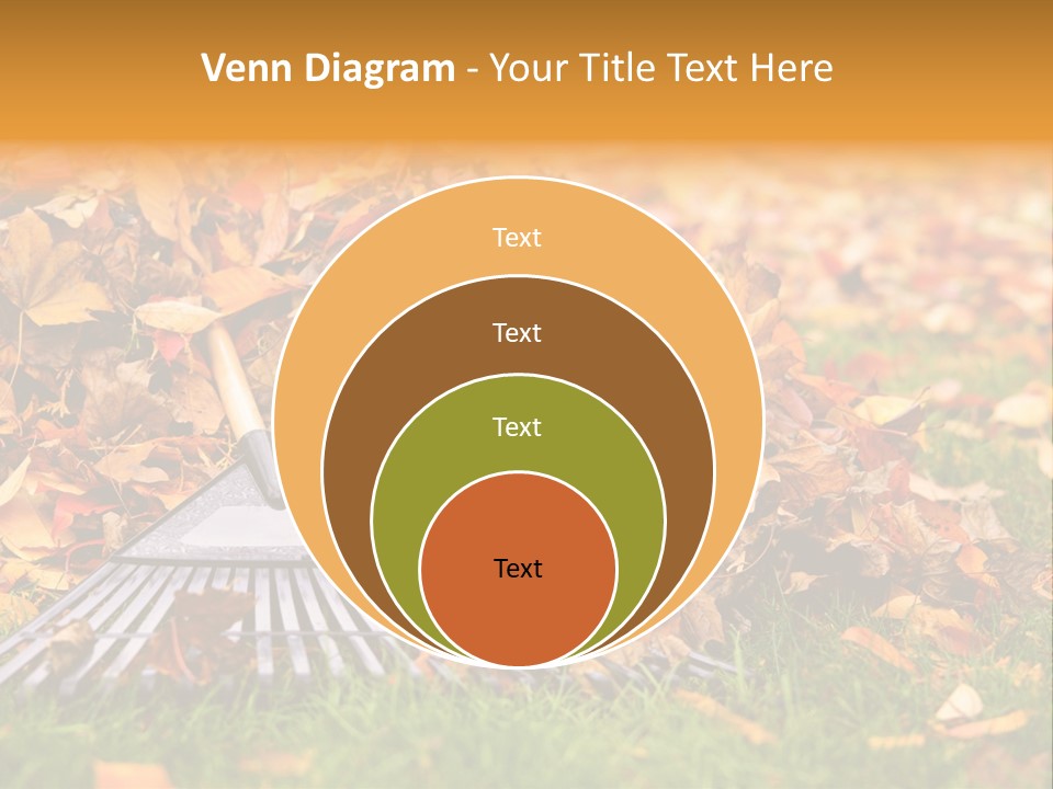 Autumn Landscaping Piled PowerPoint Template