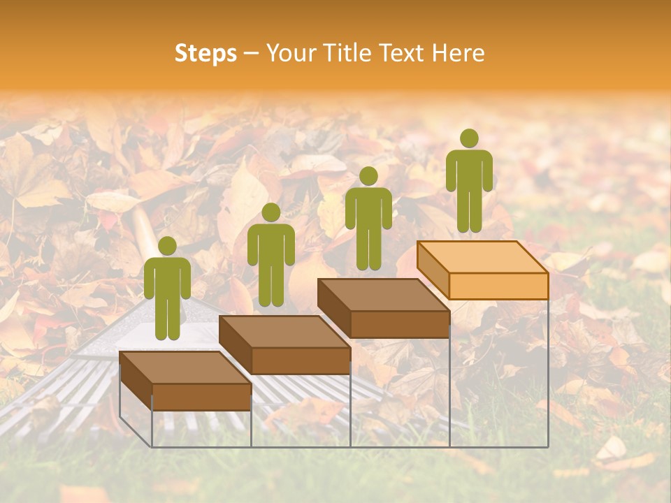 Autumn Landscaping Piled PowerPoint Template