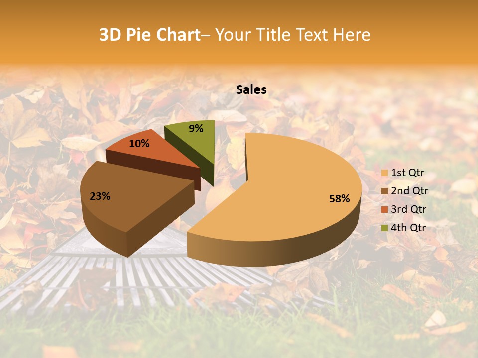 Autumn Landscaping Piled PowerPoint Template