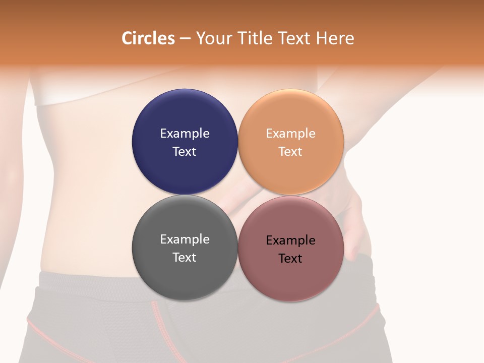 Sore Female Workout PowerPoint Template