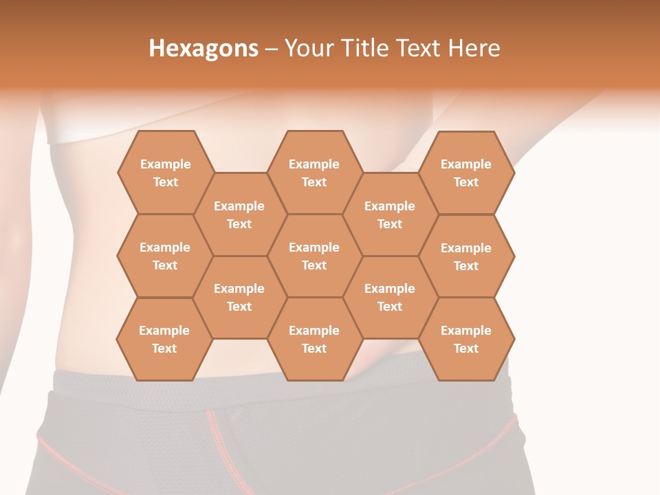 Sore Female Workout PowerPoint Template