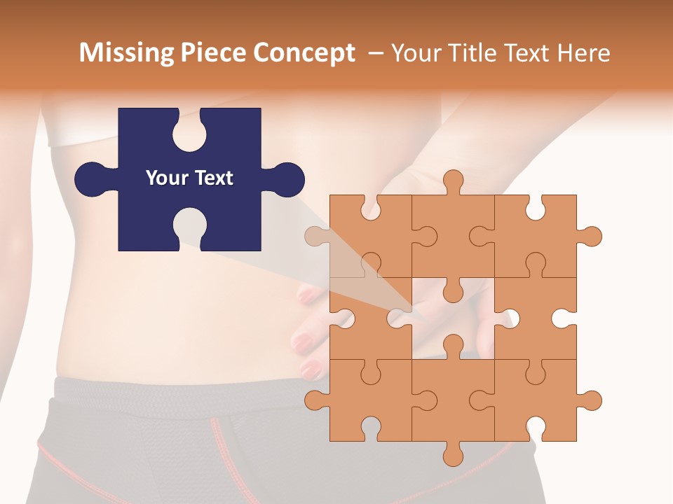 Sore Female Workout PowerPoint Template