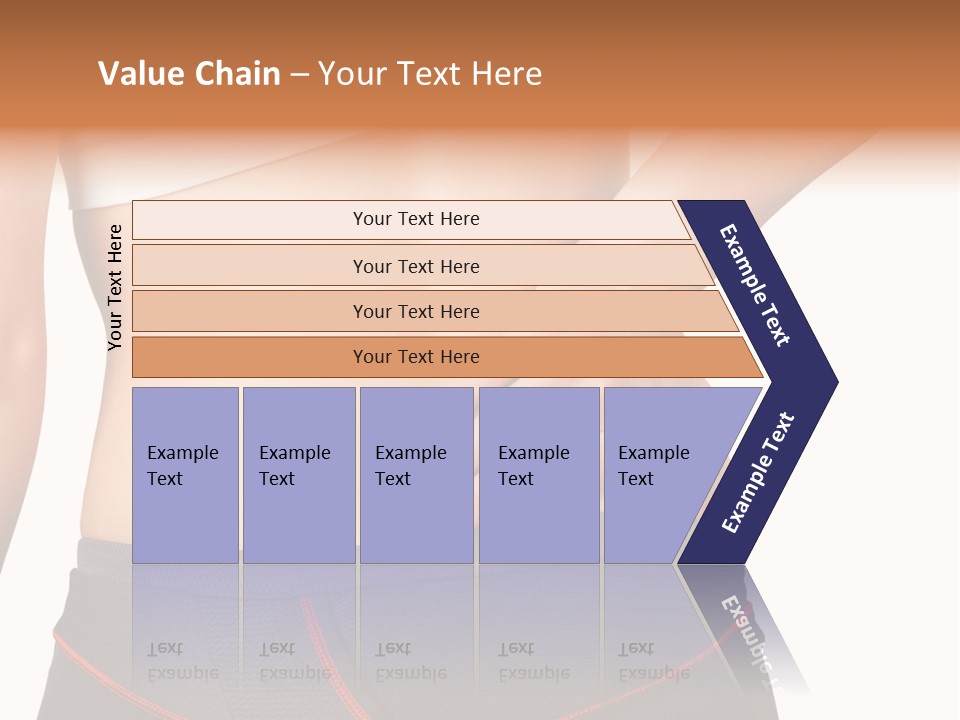 Sore Female Workout PowerPoint Template