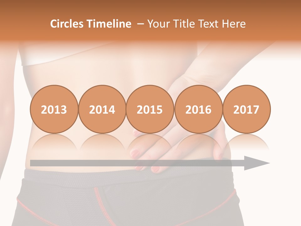 Sore Female Workout PowerPoint Template