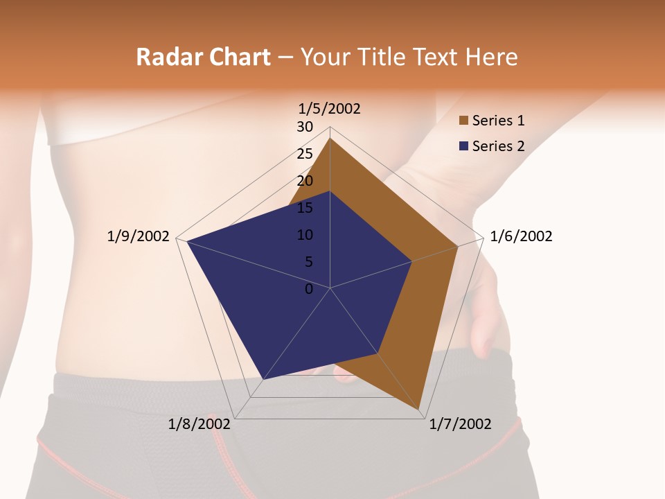 Sore Female Workout PowerPoint Template