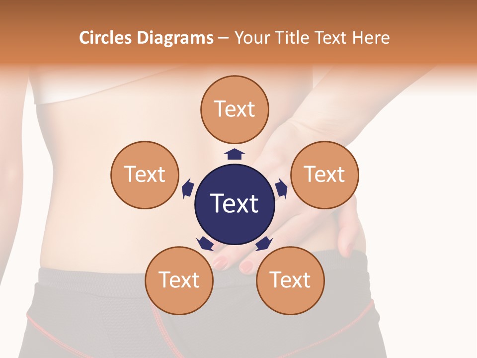 Sore Female Workout PowerPoint Template