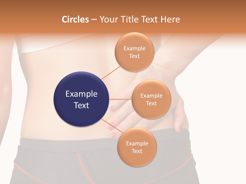 Sore Female Workout PowerPoint Template