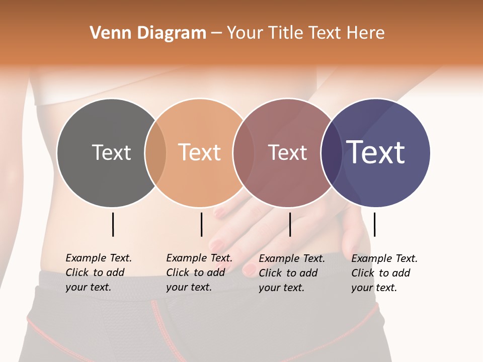 Sore Female Workout PowerPoint Template