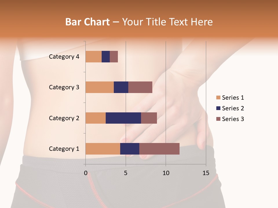 Sore Female Workout PowerPoint Template