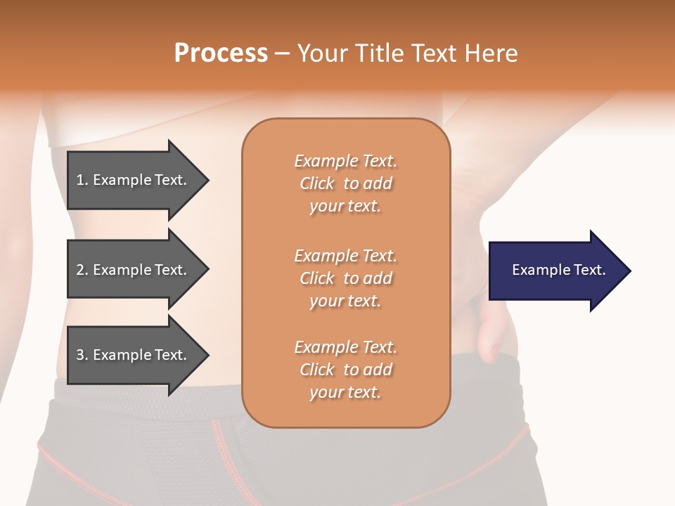 Sore Female Workout PowerPoint Template