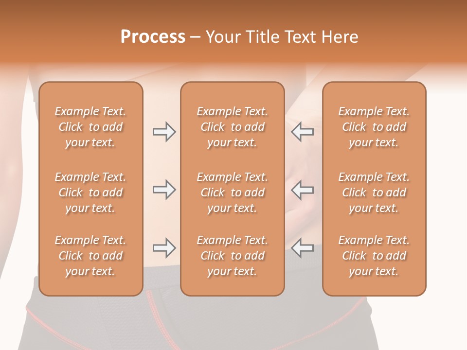 Sore Female Workout PowerPoint Template