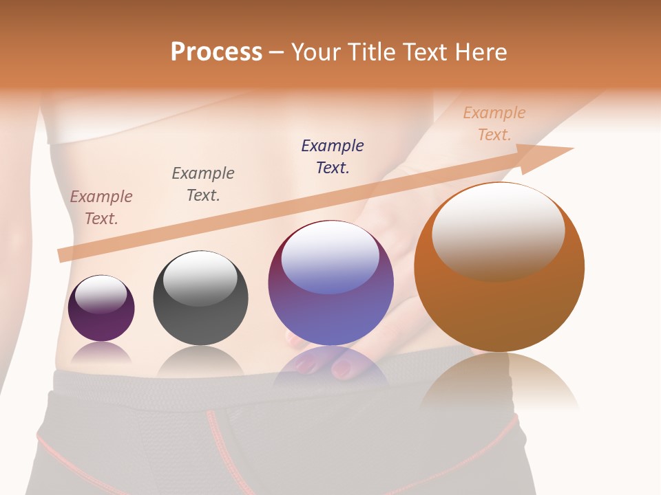 Sore Female Workout PowerPoint Template