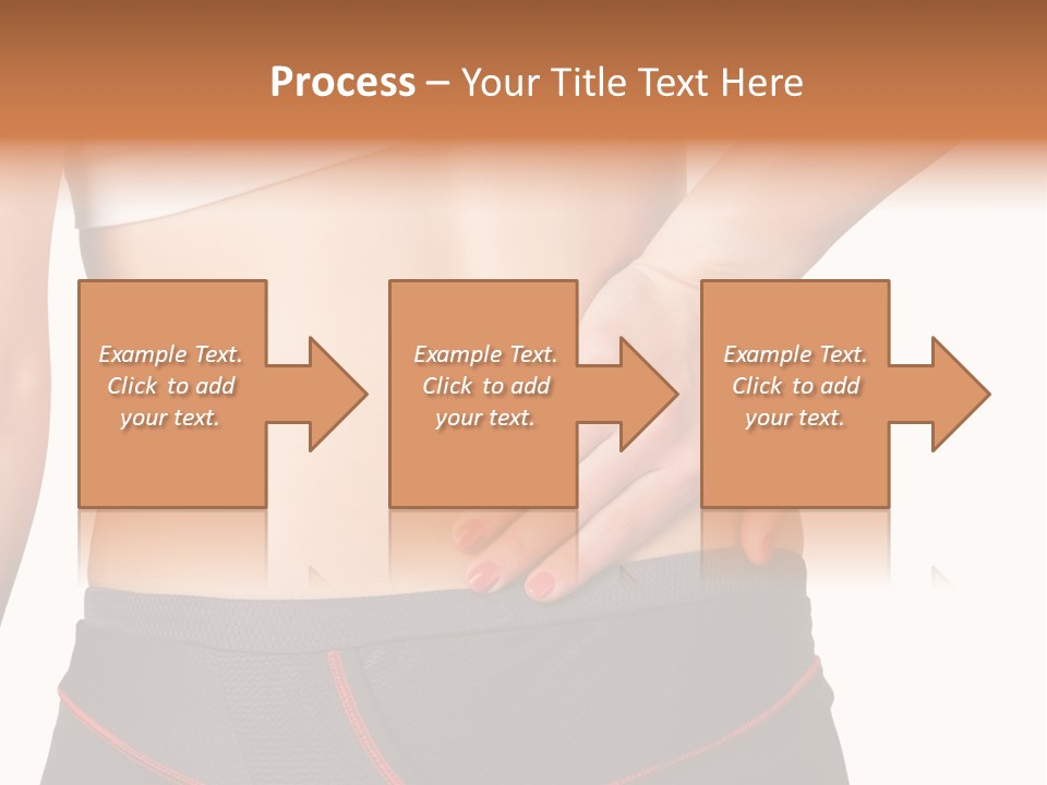 Sore Female Workout PowerPoint Template