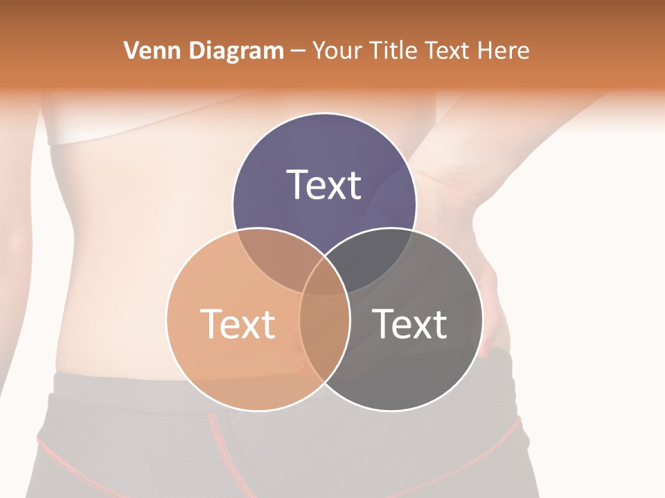 Sore Female Workout PowerPoint Template