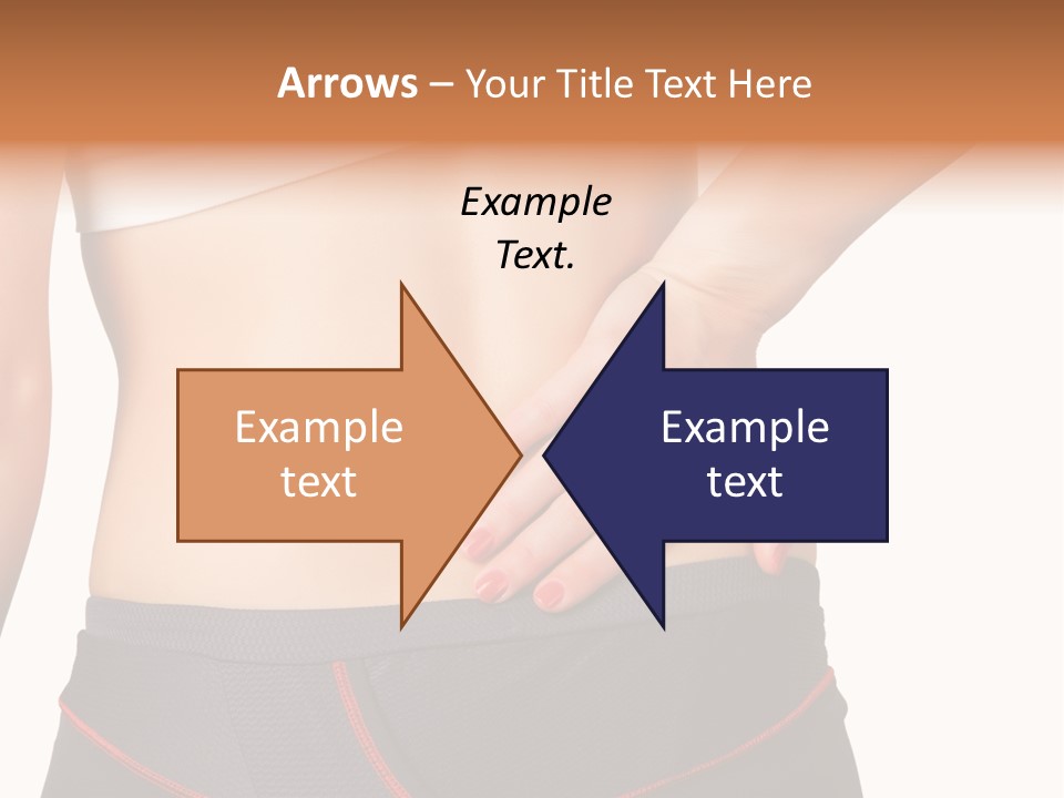 Sore Female Workout PowerPoint Template