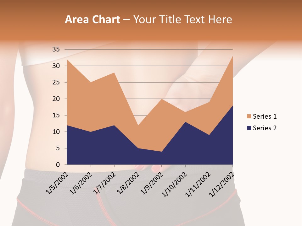 Sore Female Workout PowerPoint Template