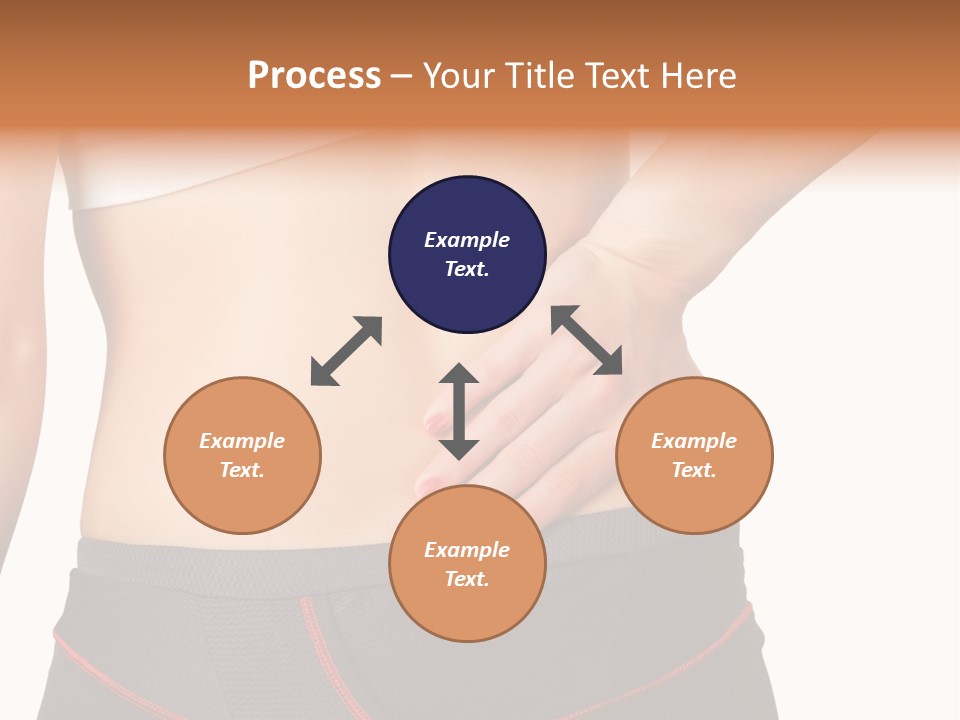 Sore Female Workout PowerPoint Template