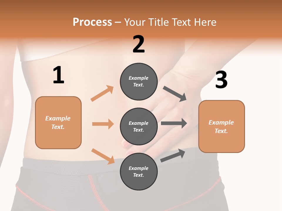 Sore Female Workout PowerPoint Template