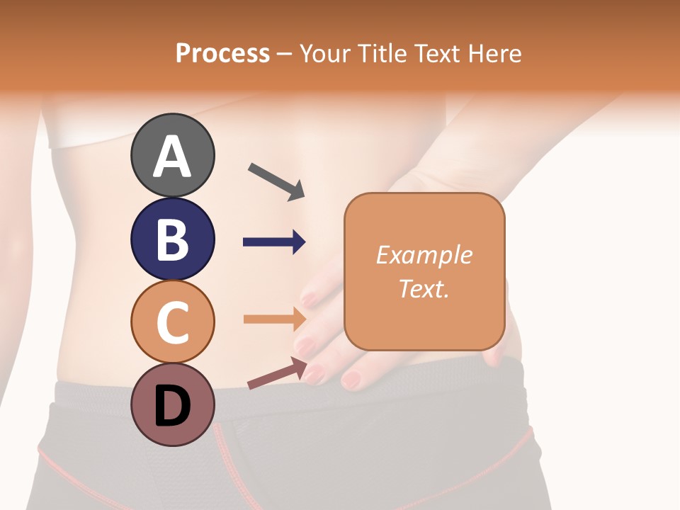 Sore Female Workout PowerPoint Template