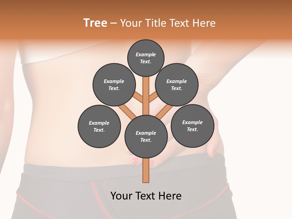 Sore Female Workout PowerPoint Template