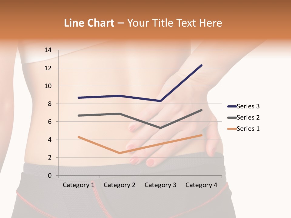 Sore Female Workout PowerPoint Template