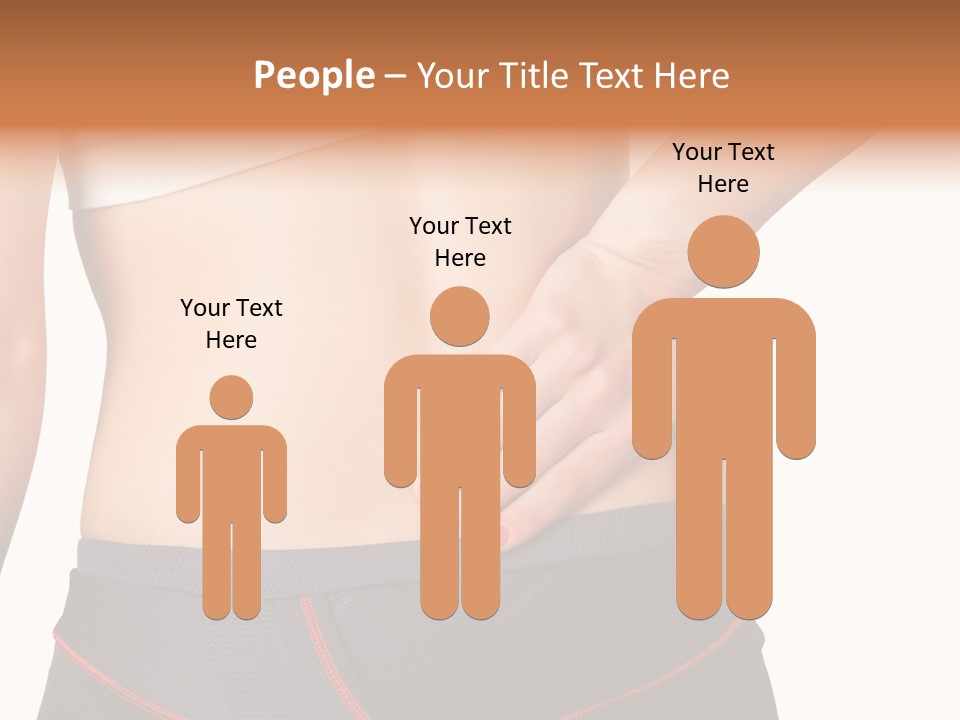 Sore Female Workout PowerPoint Template