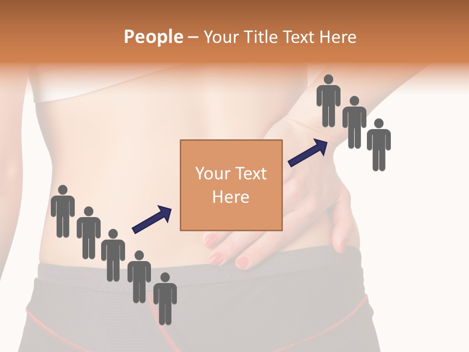 Sore Female Workout PowerPoint Template