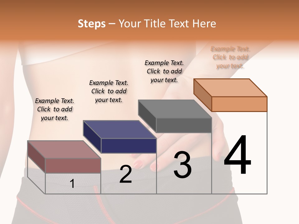 Sore Female Workout PowerPoint Template