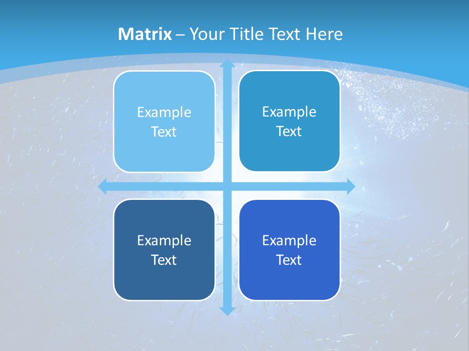 Outdoors Fish Sunburst PowerPoint Template