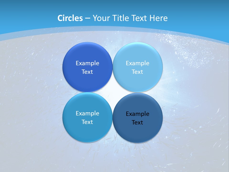 Outdoors Fish Sunburst PowerPoint Template