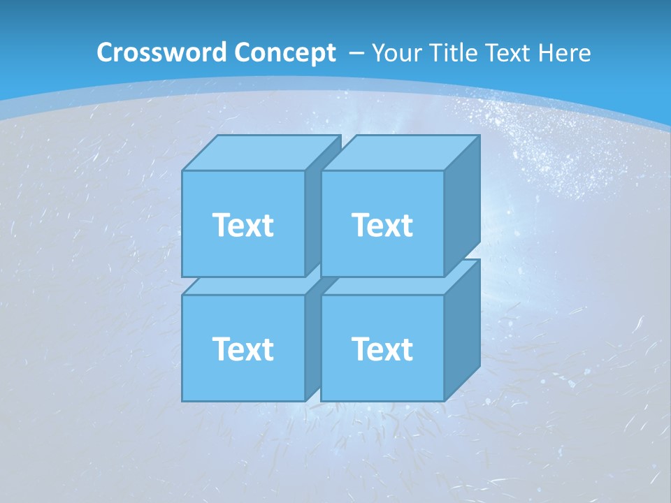 Outdoors Fish Sunburst PowerPoint Template