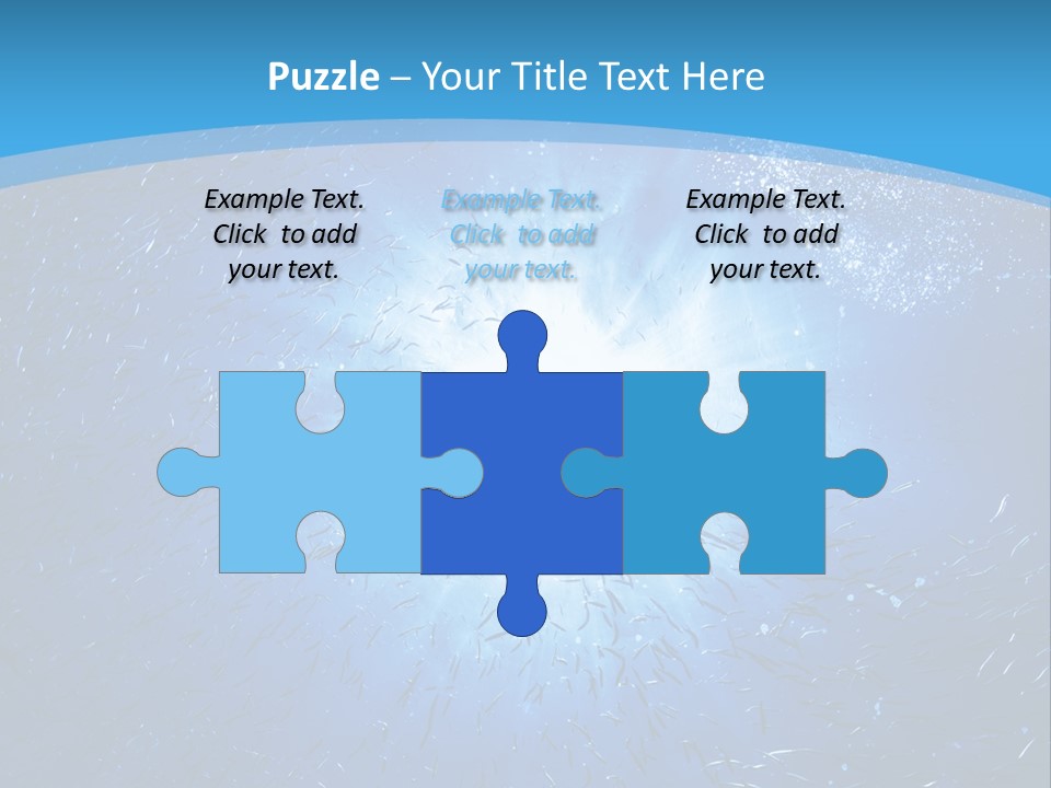 Outdoors Fish Sunburst PowerPoint Template