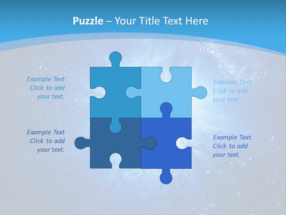 Outdoors Fish Sunburst PowerPoint Template