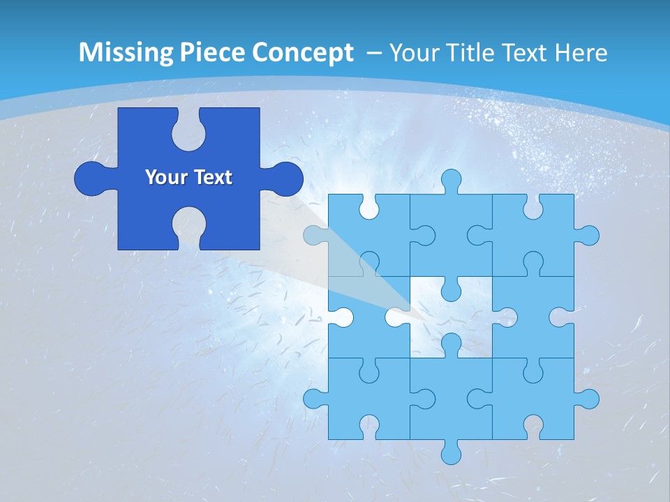 Outdoors Fish Sunburst PowerPoint Template