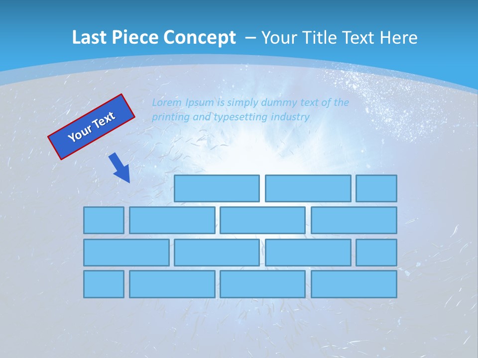 Outdoors Fish Sunburst PowerPoint Template