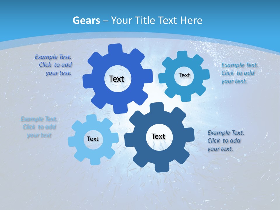 Outdoors Fish Sunburst PowerPoint Template