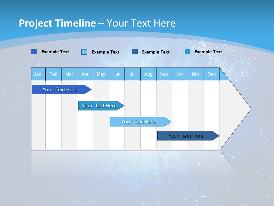 Outdoors Fish Sunburst PowerPoint Template